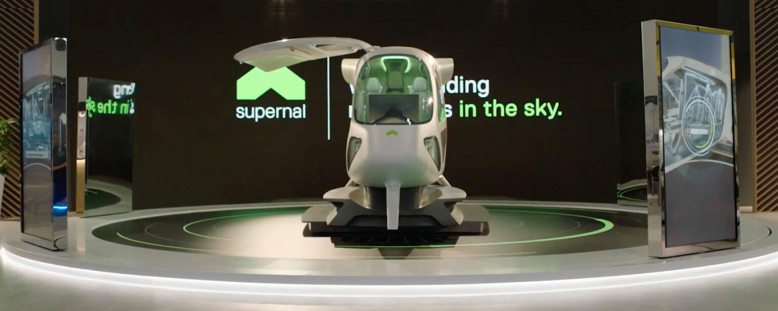 Hyundai Motor Group S Supernal Unveils Evtol Vehicle Cabin Concept At