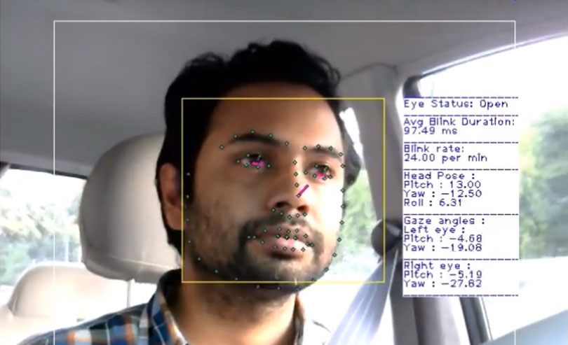 Tracking and Pose estimation of the face of a driver A under day light... |  Download Scientific Diagram