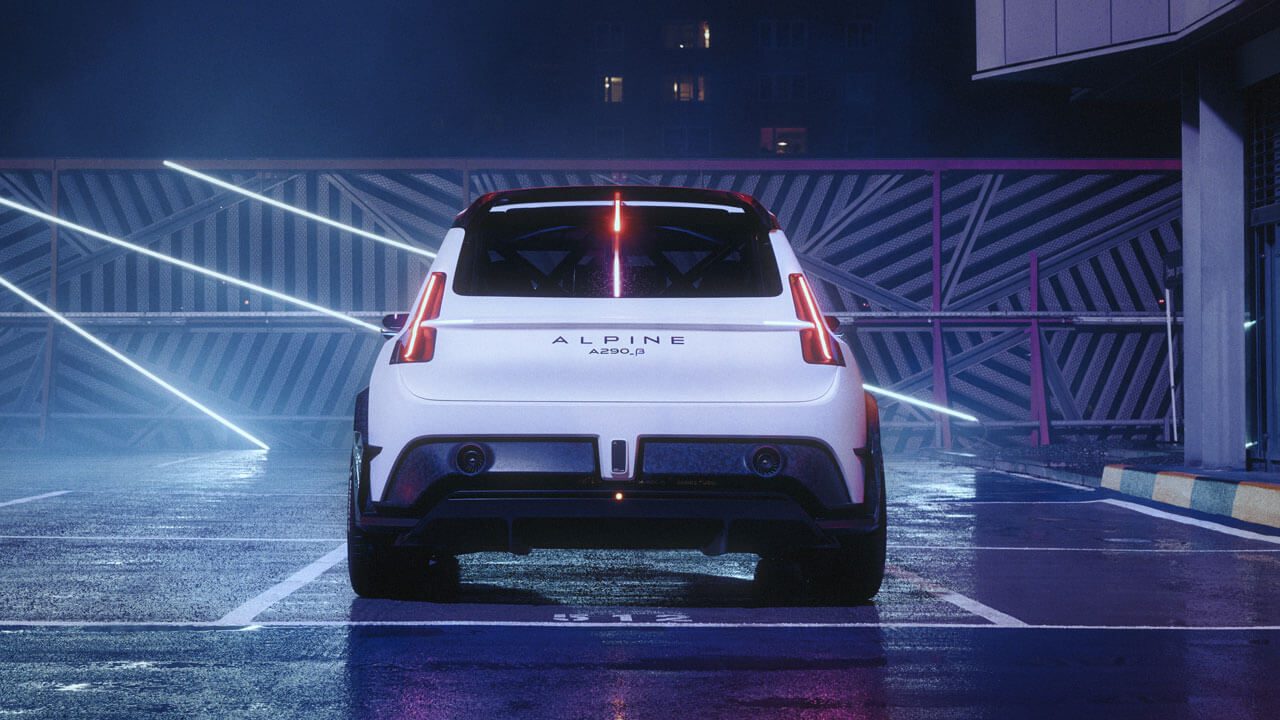 A290_β: ALPINE UNVEILS ITS VISION OF THE ELECTRIC HOT HATCH FOR