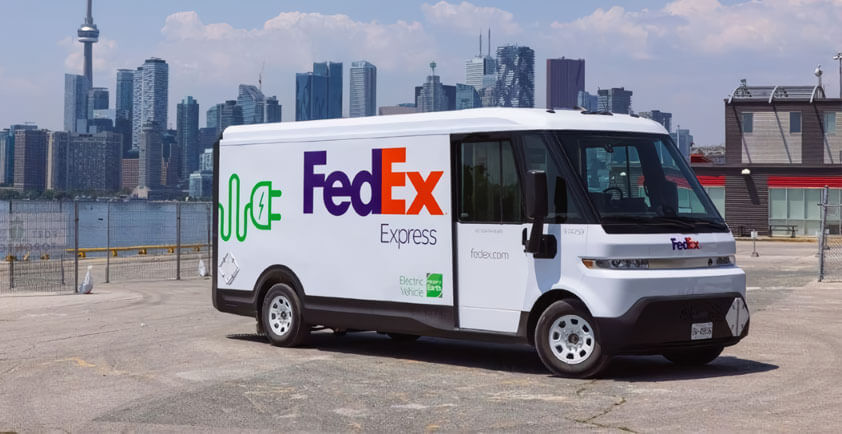 BRIGHTDROP EXPANDS DELIVERIES OUTSIDE US WITH FEDEX EXPRESS CANADA